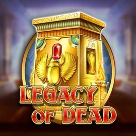 Slots logo of Legacy of Dead from Play’n GO at Imperial Wins Casino